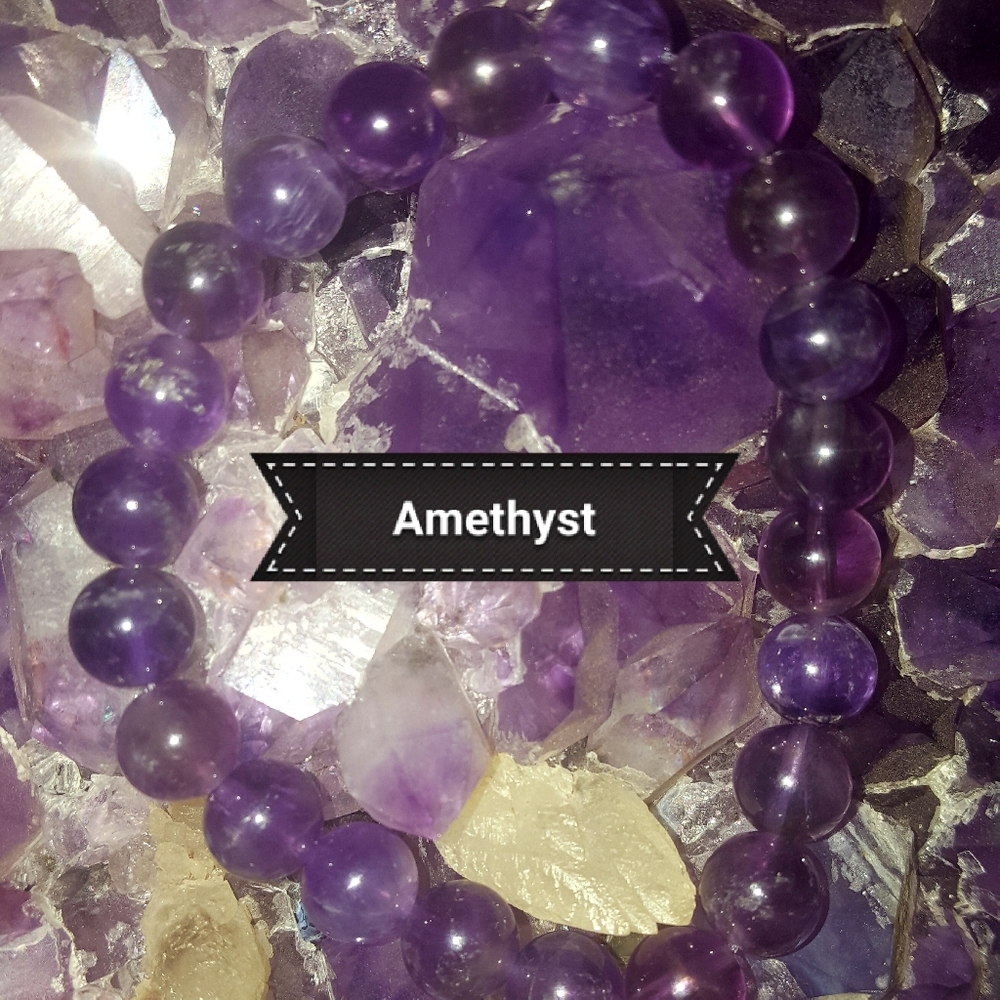 Amethyst bracelet
